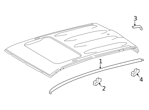 Exterior Trim - Cab for 2020 Toyota Tacoma #0