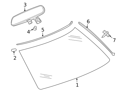Reveal Moldings for 2005 Chrysler 300 #0