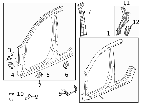 Aperture Panel for 2025 Acura RDX #0