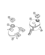 68607145AA - : Coolant Recovery Bottle for Mopar Image