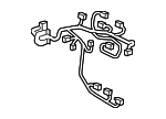 8215130C80 - Body: Harness for Lexus: GS Turbo, GS200t, GS300, GS350, GS450h Image