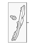 6771130131C0 - Body: Side Cover for Lexus: GS F, GS Turbo, GS200t, GS300, GS350, GS450h Image