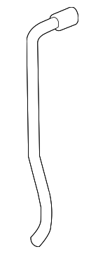 1533827 - HVAC: ACDelcoâ„¢ Evaporator Tube for Cadillac: CTS, SRX, STS Image