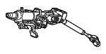 53200TBAA02 - Steering: Column Assembly for Honda: Civic, Insight Image
