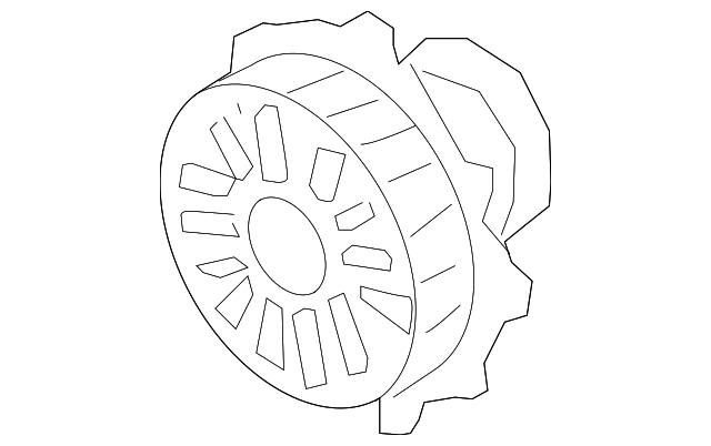 Genuine Fan Coupling (vk56vd) (y62 A61 F80 Wf80) - 21082-5X23A