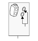 86594094 - HVAC: Expansion Valve for Buick: Enclave | Cadillac: XT5, XT6 | Chevrolet: Blazer, Traverse, Traverse Limited Image