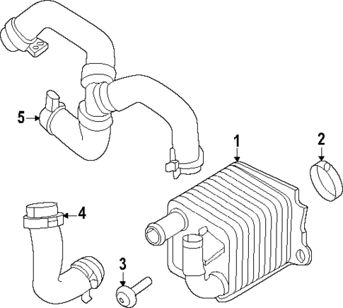 Oil Cooler for 2023 Volvo XC90 #0