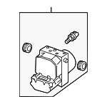 4E0614517CQ - : ABS Control Unit for Audi: A8 Quattro, S8 Image