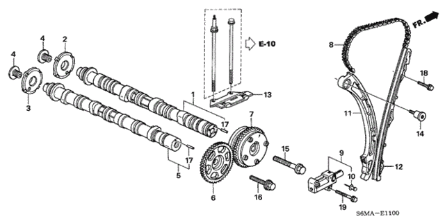 Camshaft - Cam Chain for 2006 Acura RSX #0