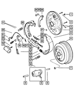 5066158AA - : Wheel Cylinder, Right Or Left for Mopar Image