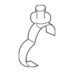 N10660001 - Cooling System: Holder for Audi: TT Quattro, TTS Quattro Image