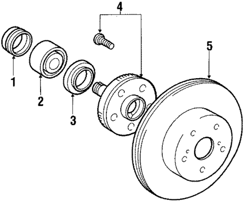 Brake Components for 1986 Toyota Supra #0