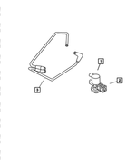 5017181AA - Emission Systems: Duty Cycle Purge Solenoid Bracket for Mopar Image