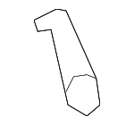 27156JK60A - HVAC: Lever for Nissan: GT-R Image