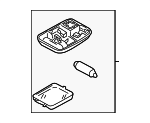 26460ZR00A - Electrical: Dome Light for Nissan Image