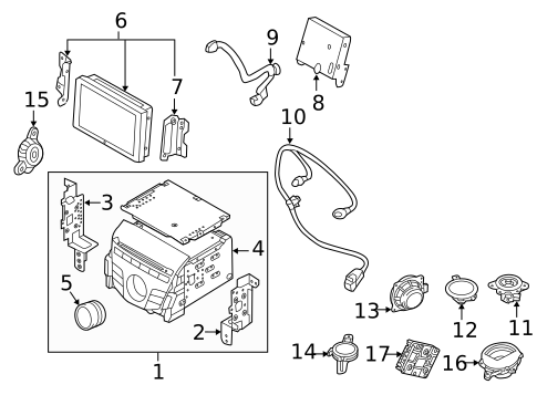 Navigation System for 2012 Hyundai Azera #0