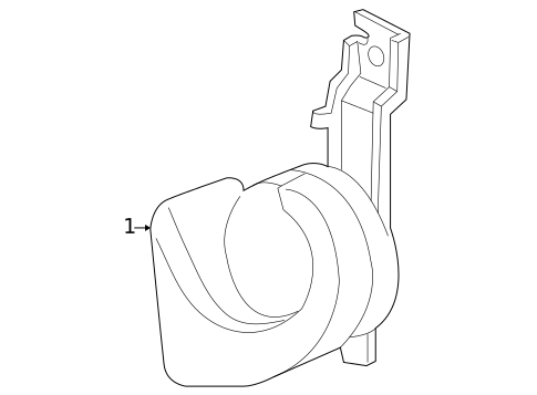 Horn for 2006 Isuzu i-350 #0
