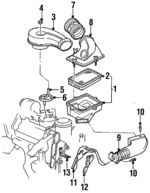 3538516 - Engine: Inlet Duct Support for GM Image