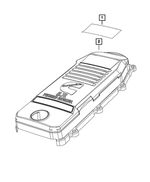 68422290AA - Engine: Engine Identification Data Plate for Ram: 2500, 3500 Image