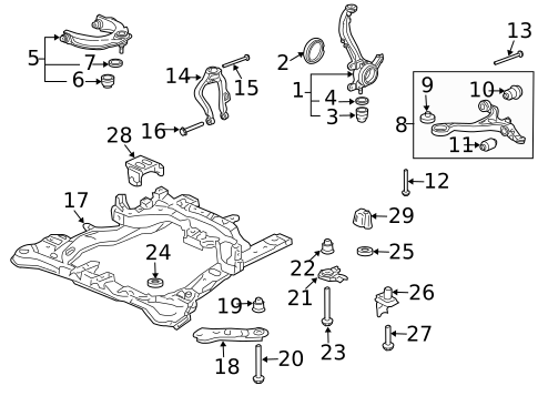 Anti-Lock Brakes for 2004 Acura TL #3