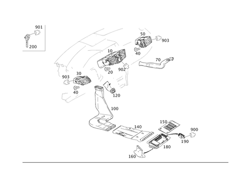 Air Ducting for 2013 Mercedes-Benz E400 #0