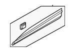 87722P1600 - Body: Body Side Molding for Kia Image