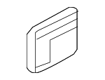 877162W000 - Body: Body Side Molding Clip for Kia Image