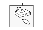 8136602010 - Electrical: Dome Light Bracket for Toyota Image