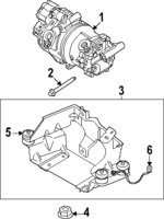 36003857 - : A/C Compressor for Volvo Image