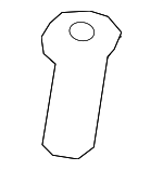 80A886920LV8 - Body: Headrest Guide for Audi: Q5, Q5 PHEV, Q5 Sportback, Q8, RS Q8, SQ5, SQ5 Sportback, SQ8 Image