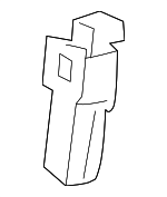 80A885297 - Body: Seat Frame Catch for Audi: Q5, Q5 PHEV, Q5 Sportback, Q8, RS Q8, SQ5, SQ5 Sportback, SQ8 Image