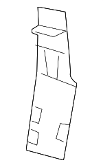 4M8883317C4PK - Body: Rear Trim for Audi: Q8, RS Q8, SQ8 Image