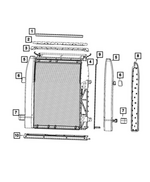 7JG37JXWAA - Doors, Door Mirrors and Related Parts: Roll Up Door Cover for Mopar Image