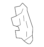 82661F4020 - : 2018-2022 Toyota C-HR - Front Cover for Toyota: C-HR Image