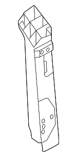 427809206TA - Body: Hinge Pillar Reinforced for Audi Image