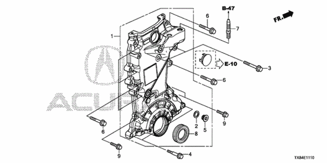 Chain Case for 2013 Acura ILX #0