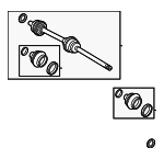 36012813 - Suspension: Axle Assembly for Volvo: S60, V60, V60 Cross Country Image