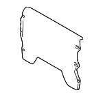 769710A010 - Body: Seat Frame Trim Panel for Toyota Image