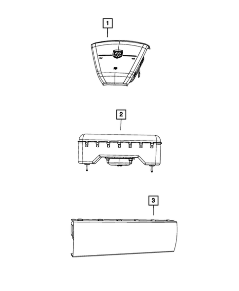 Air  Bags for 2013 Dodge Journey #2