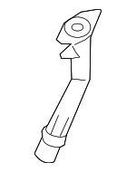 28915AM600 - Body: Washer Fluid Reservoir Filler Pipe for INFINITI: G35 Image