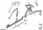 41217238335 - : Side Frame, Inside, Rear Left for BMW Image