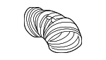 1130942382 - Engine: Rear Hose for Mercedes-Benz Image