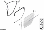 51357328772 - : Door Weatherstrip Rear Right for BMW Image