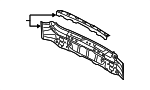 52401FL0209P - Body: Rear Body Panel for Subaru Image