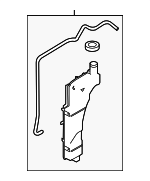 217101KC0B - Cooling System: Reservoir Assembly for Nissan: Juke Image