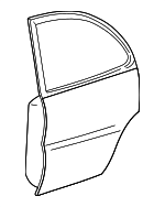 88956121 - : Door Shell for Chevrolet: Impala Image