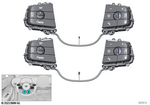 61315A76E88 - Vehicle Electrical System: Switch Mfl for Mini: Cooper C, Cooper S, Countryman S ALL4, Countryman SE ALL4, JCW, JCW Countryman ALL4 Image image