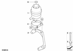 32413415389 - : Bracket, Oil Carrier for BMW Image