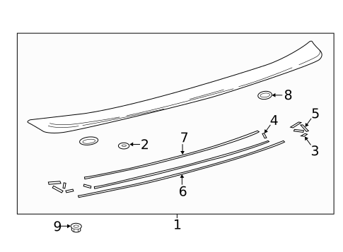Spoiler for 2020 Lexus GS F #0