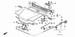 60658SD2000 - Body/Air Conditioning: CAP, AIRSCOOP GARNISH for Honda Image